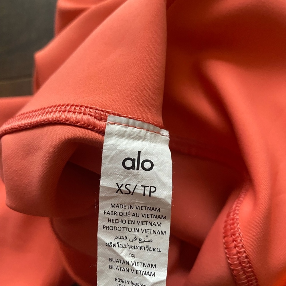 ALO coral high waisted leggings - Picture 12 of 12